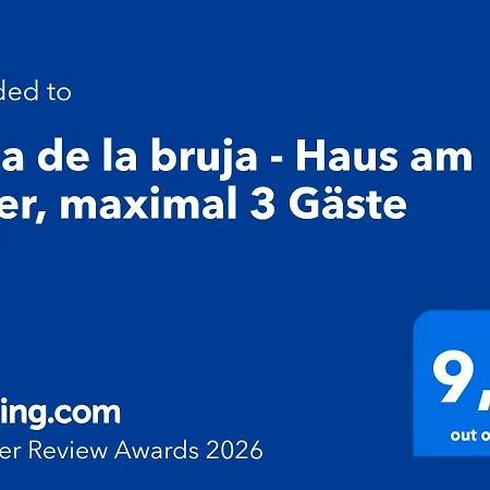 Appartement Casa De La Bruja - Haus Am Meer, Maximal 3 Gaeste *